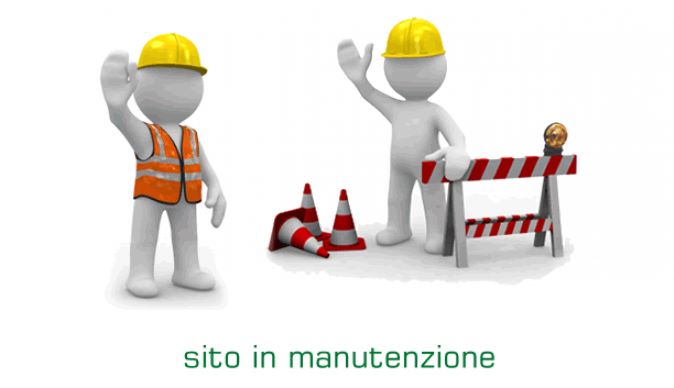 Sito in manutenzione